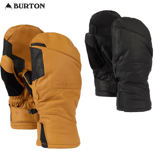 「全品5-10倍 16日08時迄」23-24 BURTON グローブ ak Clutch GORE-TEX Leather mitt 23345100: 正規品/スノーボード/ミット/ミトン/バートン/メンズ/snow