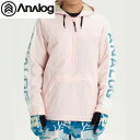 「全品5-10倍 5月1日迄」18-19 ANALOG ジャケット Chainlink Anorak 20620100： Crystal 国内正規品/アナログ/メンズ/スノーボードウエア/snow/burton/バートン