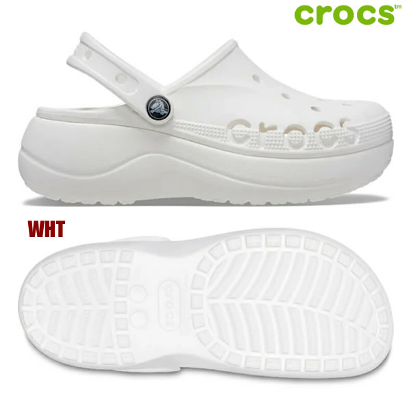 レディース CROCS サンダル Baya Platform Clog 208186: 正規品/クロックス/cat-fs