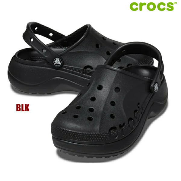 レディース CROCS サンダル Baya Platform Clog 208186: 正規品/クロックス/cat-fs