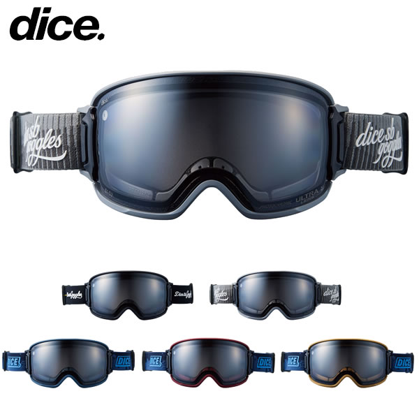 「全品5-15倍 5月1日08時迄」【予約商品】26-27 DICE ゴーグル BANK 調光×ULTRA Light Gray : 正規品/メンズ/スノーボード/スキー/ダイス/snow