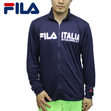 「全品5倍 5月1日18時〜7日迄」【ゆうパケット】18SS FILA ラッシュガード 428-286: nv 国内正規品/フィラ/メンズ/長袖/428286/surf