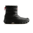 23FW HUNTER メンズ 防寒ブーツ intrepid insurated short snow boot MFS9135WWU: 国内正規品/長靴/シューズ/ハンター 2