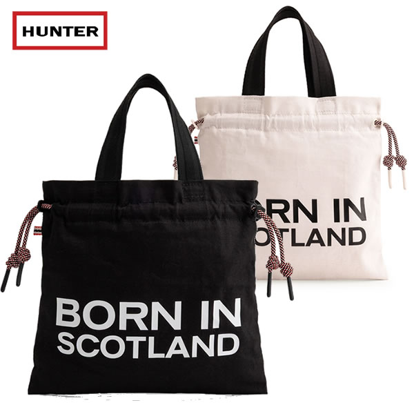 HUNTER トートバッグ UBT7128CAA EASY CANVAS DRAWSTRING MINI TOTE: 日本正規品/バッグ/ハンター/ショルダーバッグ