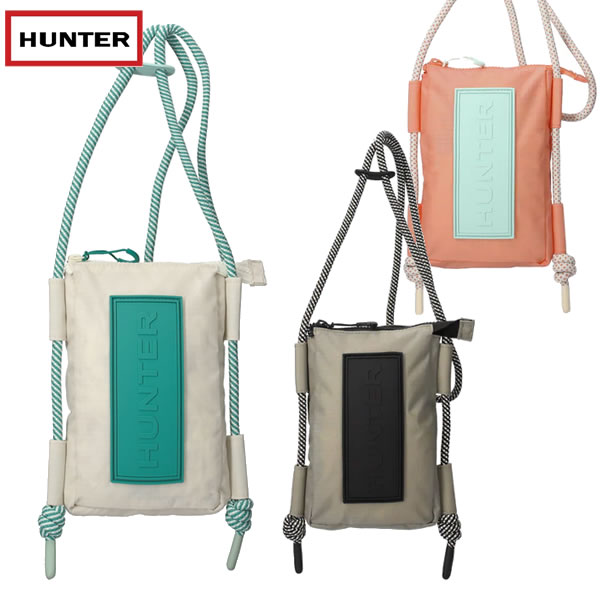 Rakuten - 「全品5-15倍 6月2日08時迄」26SS HUNTER ポーチ Travel Ripstop Recycled Nylon Phone Pouch UBP1514NRS: 日本正規品/バッグ/ハンター
