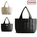 「全品5-10倍 5月1日迄」HUNTER トート Intrepid Puffer Mini Tote Bag UBS1167KBM: 日本正規品/バッグ/ハンター/cat-fs