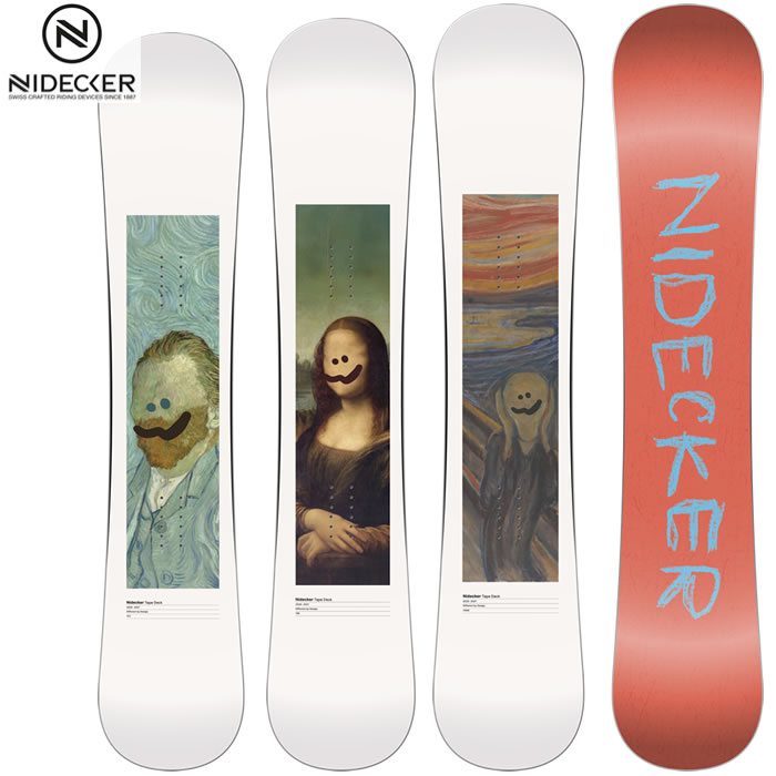 �u�S�i5-15�{ 13��08�����v�y�\�񏤕i�z26-27 NIDECKER �X�m�[�{�[�h TAPE DECK�F ���K�i/�����Y/�i�C�f�b�J�[/�j�f�b�J�[/��/�X�m�{