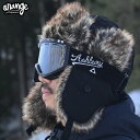 23-24 ORAN'GE ボマーハット The Trooper Hat #090251: 正規品/メンズ/ORANGE/オレンジ/スノーボード/スノボ/sno...