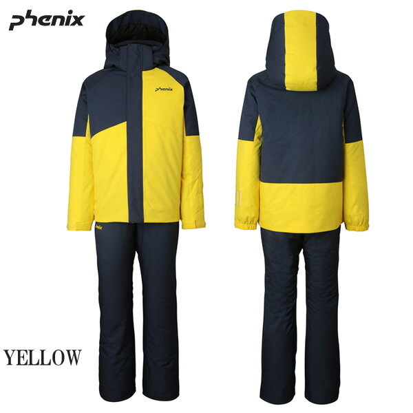 25-26 子供用 PHENIX スキーウェア 上下セット Asymmetrical Bicolor Two-piece ESB252P82: 正規品/フェニックス/ジュニア/キッズ/snow 2
