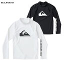 「全品5-10倍 23日13時-26日08時迄」【ゆうパケット】25SS 子供用 QUIKSILVER ラッシュガード KLY251001 ALL TIME L...