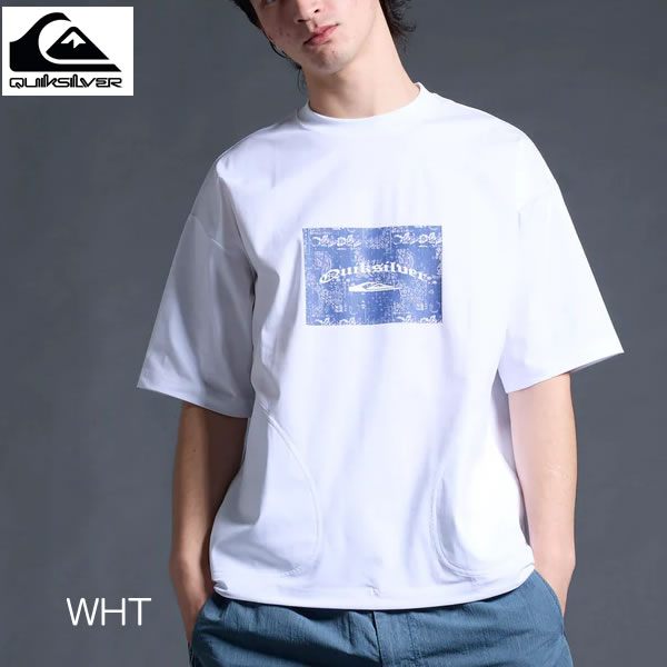 【ゆうパケット】26SS QUIKSILVER ラッシュガードTシャツ QLY262006 MERCURY PAISL...
