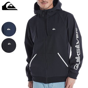 21FW QUIKSILVER フリース BLOCK HOOD ZIP JK qzp214035： 正規品/クイックシルバー/メンズ/パーカー/snow