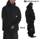 23-24 REPUBLIC&CO ジャケット TRAIL PULLOVER JACKET: 正規品/メンズ/スノーボードウエア/リパブリック/snow 2