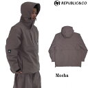 「全品5-10倍 5月02日08時迄」23-24 REPUBLIC&CO ジャケット TRAIL PULLOVER JACKET: 正規品/メンズ/スノーボードウエア/リパブリック/snow(4)