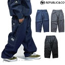 「全品5-15倍 24日14時-26日08時迄」【予約商品】25-26 REPUBLIC&CO パンツ WIDE PAINTER PANTS: 正規品/メンズ/スノーボードウエア/リパブリック/snow
