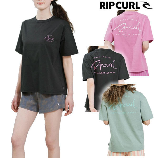 Rakuten - 「全品2-15倍 11日02時迄」【ゆうパケット】26SS レディース RIP CURL ラッシュガードTシャツ RCL6S-4304 WIDE FIT TEE: 正規品/リップカール/半袖