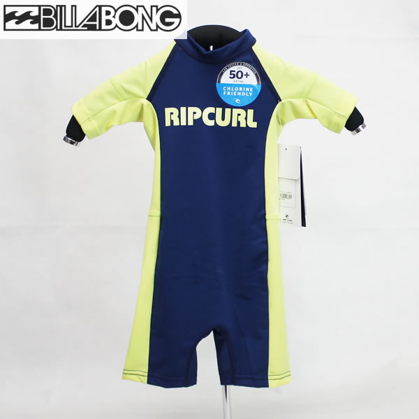 ■ゆうパケット対象商品 子供用 RIP CURL トドラーラッシュスーツ t05-864: 定価：　￥3,500 (税抜き) TODDLER ラッシュガードスーツ！ ポリエステル100％ UPF50+ ツナギ サイズ90 ◆予めご了承下さいませ◆ 在庫システムのデータ反映タイムラグ等により、まれにご注文商品が欠品している場合がございます。 お使いのパソコンやモニターの環境により、色に違いが 出ることがあります。