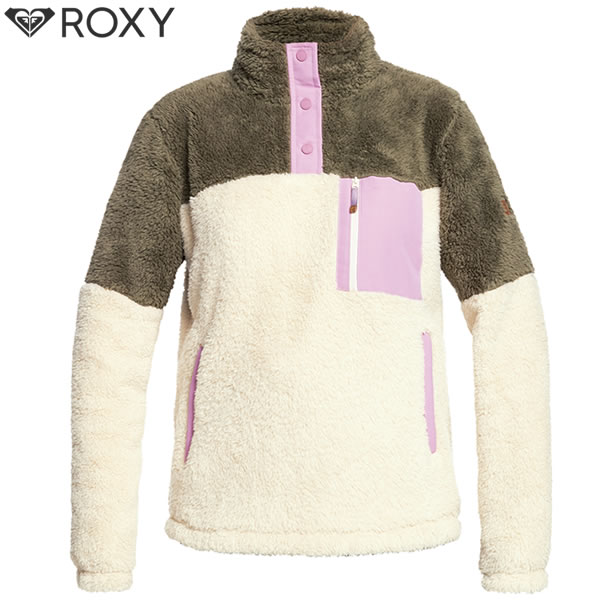 21-22 ROXY フリースジャケット Alabama erjft04409: 正規品/ レディース/ロキシー/スノーボード/スノーボードウエア/snow