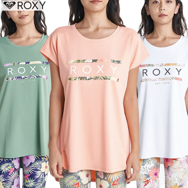 「全品5-10倍 21日08時迄」23SS ROXY ラッシュガードTシャツ FIREWORK SS RLY232013: 正規品/レディース/ロキシー/半袖/surf