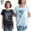 【ゆうパケット】24SS ROXY ラッシュガードTシャツ FLAMINGO TEE RST242508: 正規品/レディース/ロキシー/半袖/surf