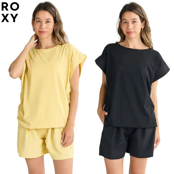 Rakuten - 「全品2-15倍 11日02時迄」【ゆうパケット】25SS ROXY ラッシュガードTシャツ RLY251053 GRAN CANARIA: 正規品/レディース/ロキシー/フィットネス/surf