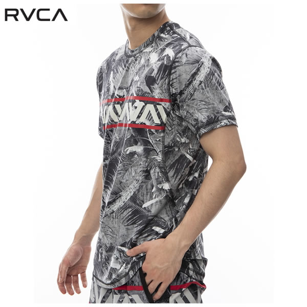 「全品10-16倍 26日08時迄」【ゆうパケット】24SS RVCA ラッシュガードTシャツ HAWAII SPORT VENT SS BE041-853: 正規品/ルーカ/ルカ/メンズ/半袖/BE041853/surf