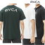 「全品5-10倍 5月1日迄」【ゆうパケット】24SS RVCA ラッシュガードTシャツ ARCH RVCA SURF SS BE041-802: 正規品/ルーカ/ルカ/メンズ/半袖/BE041802/surf