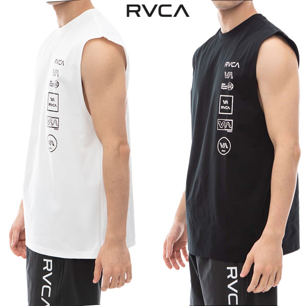 ルーカ タンクトップ  メンズ 【ゆうパケット】24SS RVCA ラッシュタンク ALL LOGO SURF TANK BE04A-864: 正規品/ルーカ/ メンズ/タンクトップ/ラッシュガード/BE04A864/surf