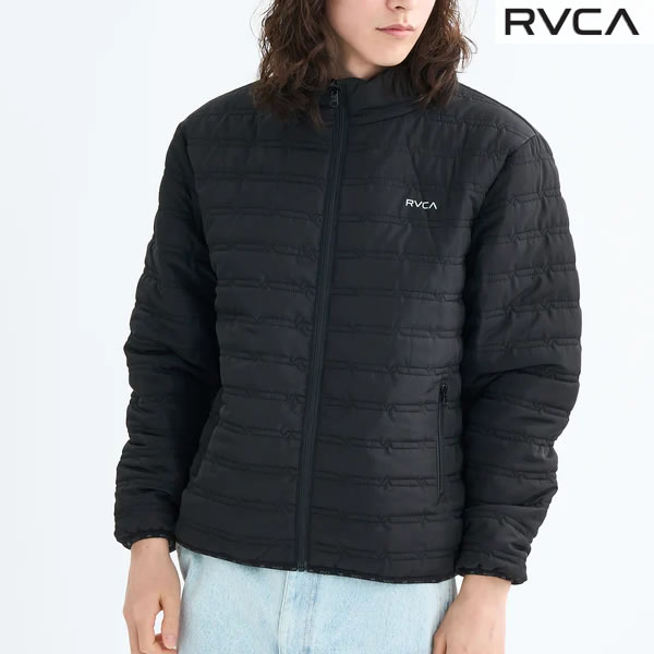 Rakuten - 「全品5-15倍 6月2日08時迄」25 FW RVCA ジャケット VA QUILTING LIGHT PUFF W JKT BF042-756: 正規品/ルーカ/メンズ/BF042756