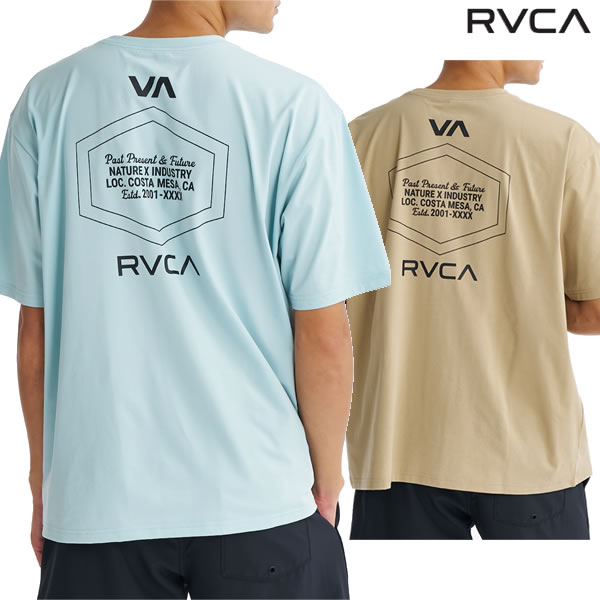 Rakuten - 「全品2-15倍 11日02時迄」【ゆうパケット】26SS RVCA ラッシュガードTシャツ BG04A-854 VA HEX RVCA SFST: 正規品/ルーカ/ルカ/メンズ/半袖/BG04A854