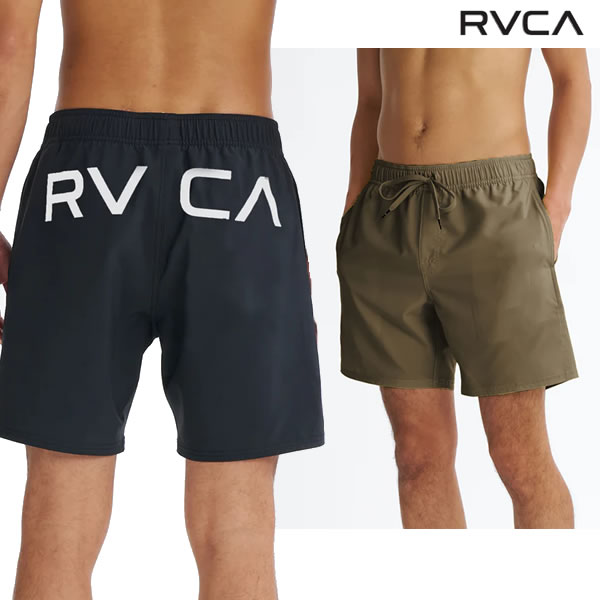 Rakuten - 「全品2-15倍 11日02時迄」【ゆうパケット】26SS RVCA トランクス BG04A-503 ERASTIC BACK LOGO BS: 正規品/ルーカ/メンズ/サーフパンツ/ボードショーツ/海パン/BG04A503