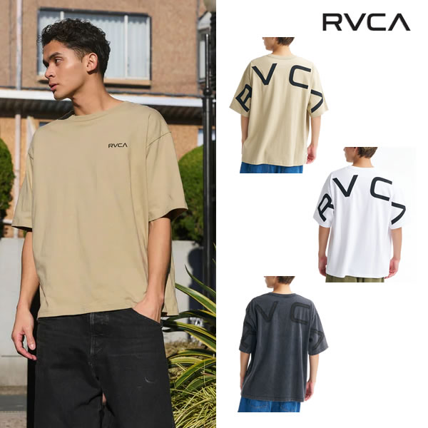Rakuten - 「全品2-15倍 11日02時迄」【ゆうパケット】26SS RVCA Tシャツ BG041-210 BACK SIDE ARCH SS: 正規品/ルーカ/ルカ/メンズ/半袖/BG041210