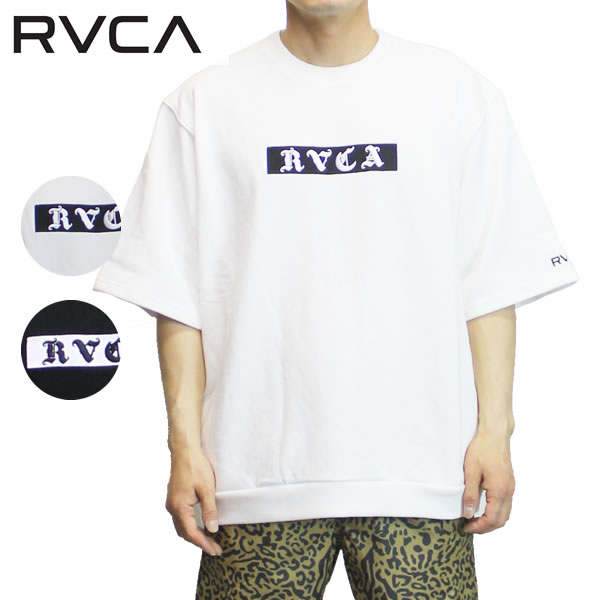 21SS RVCA 半袖スウェットシャツ BB041-005: 正規品/ルーカ/ メンズ/プルオーバー/トレーナー/bb041005/cat-fs