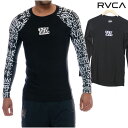 【ゆうパケット】21SS RVCA ラッシュガード RVCA X DEFER SPORT BB041-892: 正規品/ルーカ/ルカ/メンズ/長袖Tシャツ/BB041892/surf