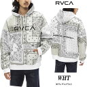 22FW RVCA パーカー PATCHWORK BANDANA HOODIE BC042-158: 正規品/ルーカ/ メンズ/プルオーバー/BC042158/cat-fs 3