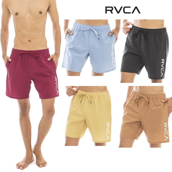 全品10倍 11日02時迄 【ゆうパケット】23SS RVCA トランクス ELASTICK BS BD041-524: 正規品/ルーカ/ルカ/メンズ/サーフパンツ/ボードショーツ/海パン/BD041524/surf