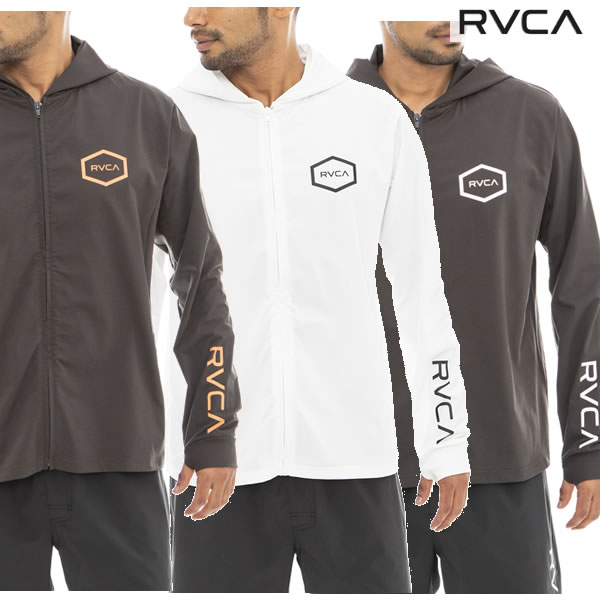 「全品5-10倍 21日08時迄」23SS RVCA ラッシュガード VENT LS SURF HOODIE BD041-850: 正規品/ルーカ/ルカ/メンズ/長袖/BD041850/surf