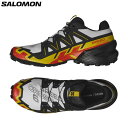 23SS SALOMON シューズ SPEEDCROSS 6 : 正規品/サロモン/メンズ/トレイルランニング/スニーカー/L41737800/靴/outdoor