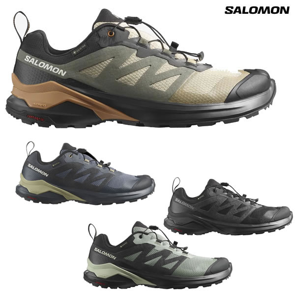 「全品5-10倍 6月3日08時迄」24SS SALOMON シューズ X-ADVENTURE GTX : 正規品/サロモン/メンズ/トレイルランニング/スニーカー/L47321200 /L47321100/L47526000/靴/outdoor