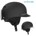 「全品5-10倍 5月1日迄」23-24 SANDBOX ヘルメット CLASSIC 2.0 SNOW MIPS ASIA FIT: 正規品/サンドボックス/メンズ/スノーボード/スキー/スノボ/snow