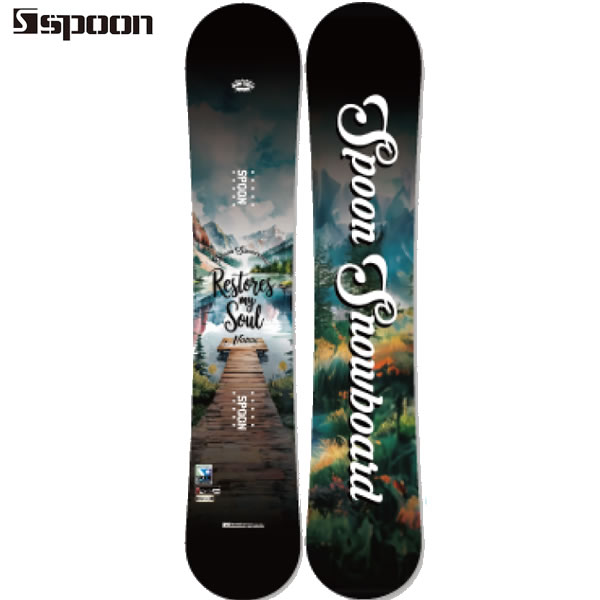 25-26 SPOON スノーボード NATURE: 正規品/スプーン/板/スノボ/メンズ