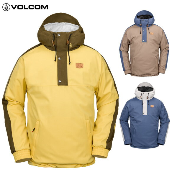 24-25 VOLCOM ジャケット LONGO 20K PULLOVER G0652511 ロンゴプルオーバー: 正規品/ボルコム/メンズ/スノーボードウエア/スノボ/snow