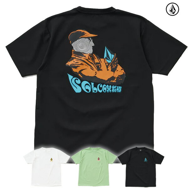 Short Sleeve - 【ゆうパケット】26SS VOLCOM ラッシュガードTシャツ VLY262011 SPIRITUAL STONE SS RASH TEE:正規品/ボルコム/メンズ/半袖