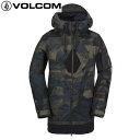 「全品5-10倍 26日08時迄」17-18 VOLCOM ジャケット Hal Jkt g0651808: cam 国内正規品/ボルコム/メンズ/スノーボードウエア/ウェア/snow/スノボ