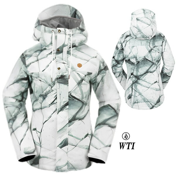 「全品5-15倍 19日08時迄」23-24 レディース VOLCOM ジャケット BOLT INS JACKET H0452413: 正規品/ボルコム/スノーボードウエア/スノボ/snow