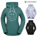 23-24 レディース VOLCOM フードパーカー COSTUS P/O FLEECE H4152402: 正規品/スノーボードウエア/ボルコム/ウェア/スノ...