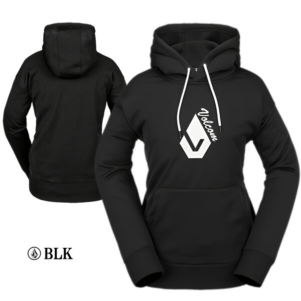 23-24 レディース VOLCOM フードパーカー CORE HYDRO HOODIE H4152406: 正規品/ス...