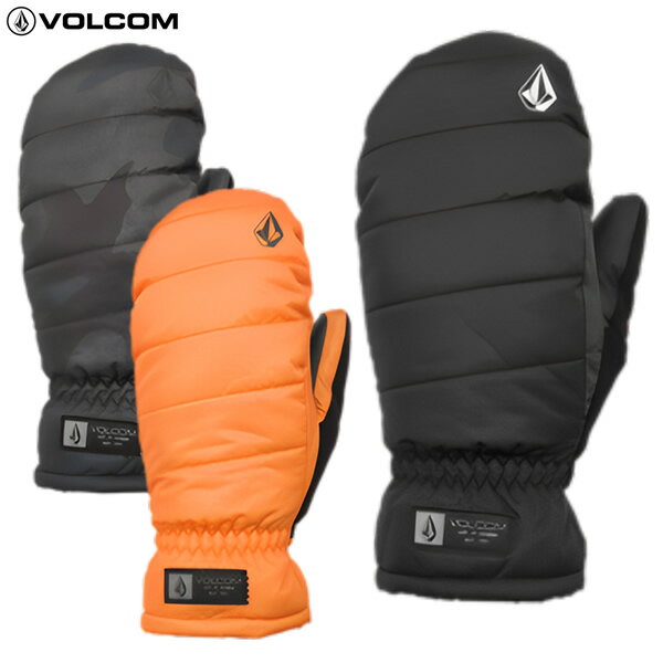 「全品5-10倍 13日08時迄」23-24 レディース VOLCOM ミトン PUFF PUFF MITT K6852405: 正規品/ボルコム/スノーボード/ミット/グローブ/スノボ/snow