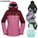 24-25 レディース VOLCOM ジャケット BOLT INS JACKET H0452511: 正規品/ボルコム/スノーボードウエア/スノボ/snow