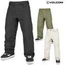 24-25 VOLCOM パンツ 5-POCKET PANT G1352518: 正規品/ボルコム/メンズ/スノーボードウエア/スノボ/snow